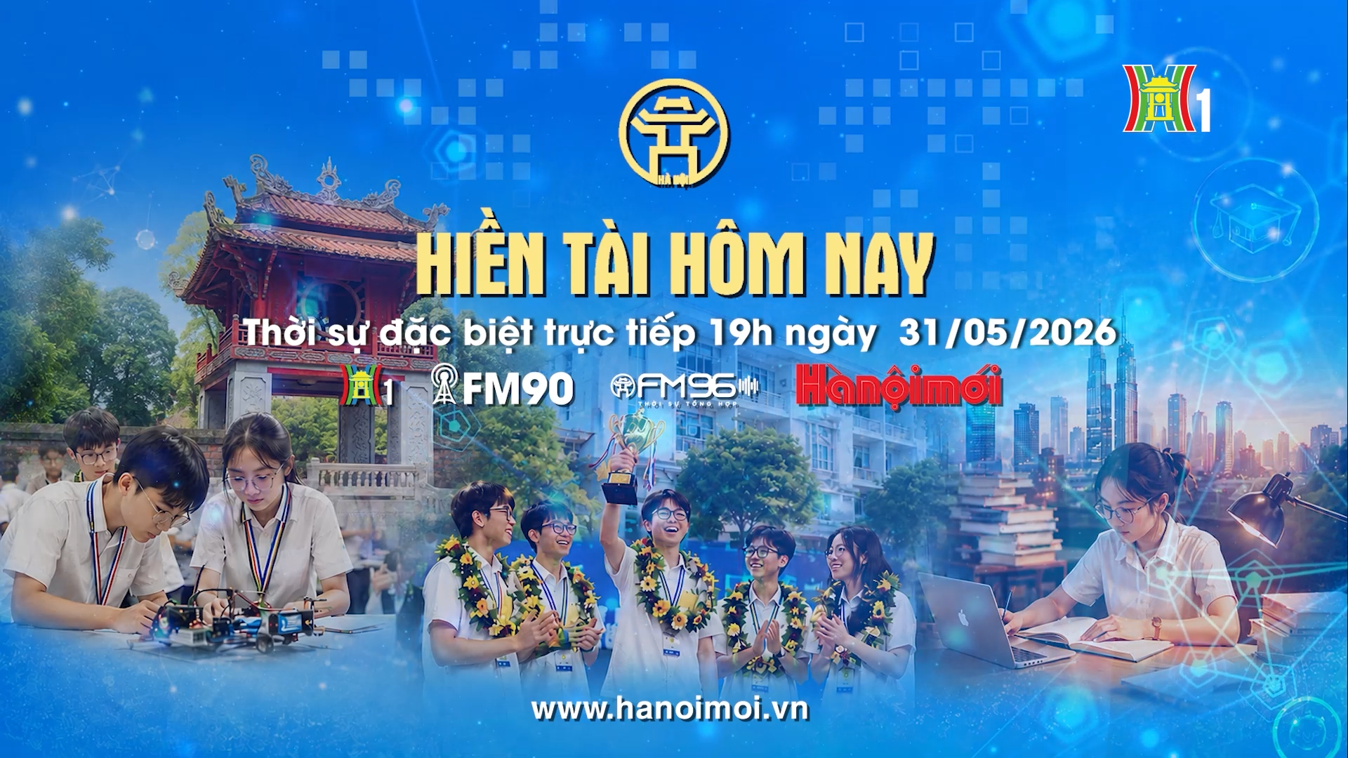Đón xem chương trình thời sự ngày 31/5: 'Hiền tài hôm nay'